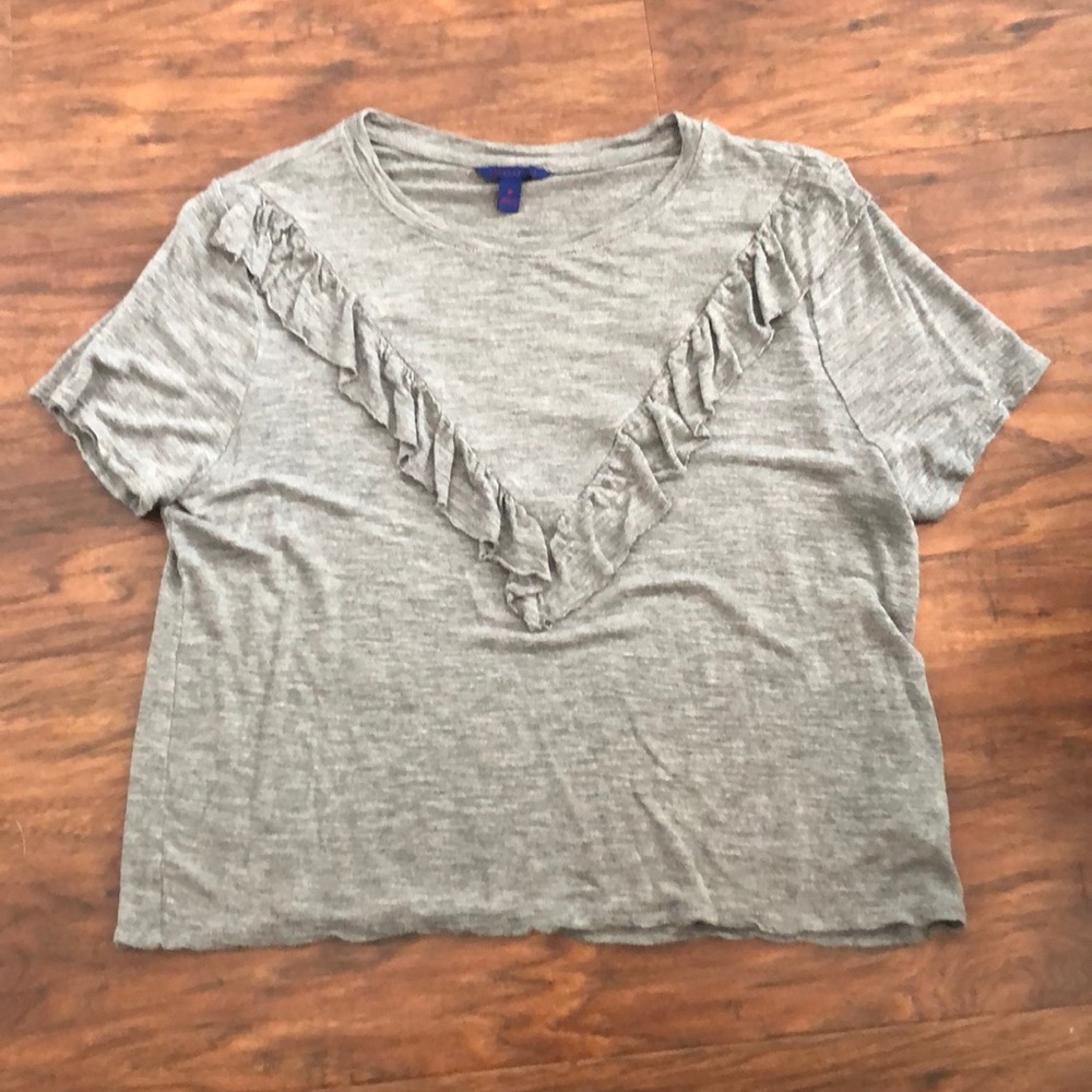 Aeropostale Ruffle Baby Tee